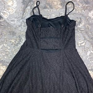 It’s a black dress
